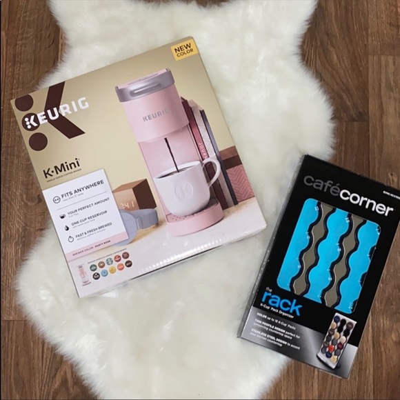 Keurig Other - Pink keurig  with rack